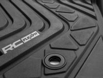 Flex-Fit Floor Mats Front and Rear Toyota Tacoma 2WD/4WD (2016-2023) Rough Country