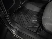 Flex-Fit Floor Mats Front and Rear Toyota Tacoma 2WD/4WD (2016-2023) Rough Country