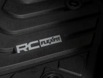 Flex-Fit Floor Mats Front and Rear Toyota Tacoma 2WD/4WD (2016-2023) Rough Country