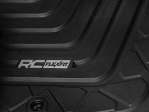 Flex-Fit Floor Mats Front Toyota Tacoma 2WD/4WD (2016-2023) Rough Country