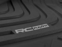 Flex-Fit Floor Mats FR &amp;amp; RR CrewMax Toyota Tundra 2WD/4WD (2022-2026) Rough Country