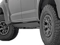 Power Running Boards Dual Electric Motor Crew Cab Ford F-150/Lightning/F-250/F-350/Raptor (15-26) Rough Country