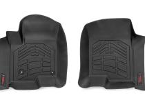 Sure-Fit Floor Mats FR &amp;amp; RR FR Bucket Crew Silverado/Sierra 1500/2500HD/3500HD (19-26) Rough Country