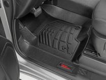 Floor Mats FR Bucket Crew Silverado/Sierra 1500/2500HD/3500HD (19-26) Rough Country