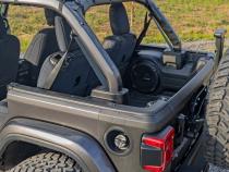 Trail Cladding Tailgate Protector Jeep Wrangler JL/Wrangler Unlimited (18-26) Rough Country
