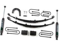4 Inch Leaf Spring Lift Kit 73-76 Chevy 3/4 Ton 4 Inch Lift Kit Nitro Shocks Zone Offroad
