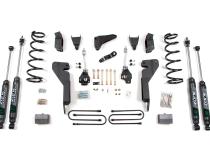 03-07 Dodge RAM 2500 6 Inch Lift Kit With 3.5 Inch Axle Diesel With Nitro Shocks Zone Offroad