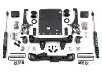 05-15 Toyota Tacoma 6 Inch Front 4 Inch Rear Lift Kit With Fox 2.0 Adventure Series Zone Offroad
