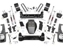 7.5 Inch GM Torsion Bar Drop Suspension Lift Kit (11-19 2500HD/3500HD) Rough Country