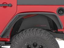 Jeep Tubular Front &amp;amp; Rear Fender Flares Set 07-18 Wrangler JK Rough Country