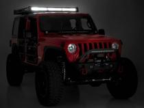 Jeep Roof Rack System w/Black-Series LED Lights 18-20 Wrangler JL Rough Country
