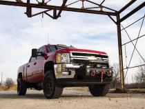 EXO Winch Mount System 11-19 Chevrolet Silverado 2500/3500 Rough Country