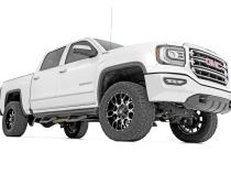 SRX2 Adjustable Aluminum Step Crew Cab 07-18 Chevy/GMC 1500/2500HD/3500HD Rough Country
