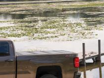 BAKFlip FiberMax Hard Folding Truck Bed Cover 2016-2023 Toyota Tacoma 5 Foot Bed with Deck Rail System BAK