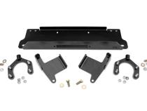 Jeep Winch Mounting Plate for Factory Bumper 07-18 Wrangler JK Rough Country