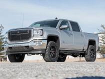 3.5 Inch GM Suspension Lift Knuckle Kit w/ Vertex and V2 Shocks (14-18 1500 PU 4WD Aluminum and Stamped Steel) Rough Country