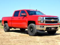 2 Inch Leveling Lift Kit Red Billet Aluminum 07-20 Avalanche SUV/07-18 1500 Rough Country