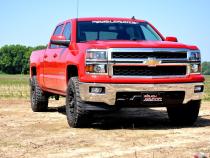 2 Inch Leveling Lift Kit Red Billet Aluminum 07-20 Avalanche SUV/07-18 1500 Rough Country