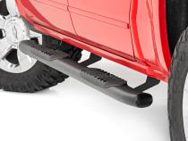 GM Oval Nerf Step Bars (07-18 GM 1500, 07-19 2500HD/3500 HD, 19 Classic Crew Cab) Rough Country
