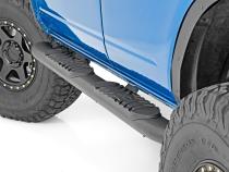 Oval Nerf Step 4.5 Inch 4-Door Black 21-Up Ford Bronco 4WD Rough Country