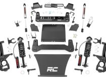 6 Inch Suspension Lift Kit Vertex Coilovers &amp;amp; V2 Shocks 19-20 Silverado/Sierra 1500 4WD/2WD Rough Country
