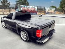 BAKFlip G2 Hard Folding Truck Bed Cover Rails Mounted Low Enough To Use Standard C Clamps 2004-2012 Colorado/Canyon 5 Foot Bed BAK