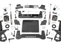 6.0 Inch Suspension Lift Kit Strut Spacers Diesel 19-20 GMC 1500 PU 4WD/2WD Rough Country