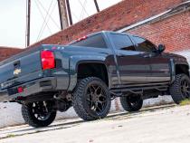 7.5 Inch Suspension Lift Kit Vertex Coilovers &amp;amp; Vertex Adjustable Shocks 07-13 Silverado/Sierra 1500