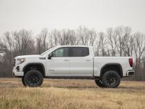 4in GM Suspension Lift Kit Strut Spacers N3 Shocks 19-21 1500 Trailboss/AT4 Diesel PU 4WD Rough Country