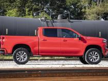3.5 Inch Lift Kit Rear Mono Leaf Red Chevy Silverado 1500 2WD/4WD (2022-2024) Rough Country