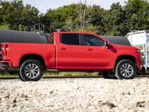 3.5 Inch Lift Kit Vertex/V2 Rear Mono Leaf Red Chevy Silverado 1500 (22-24) Rough Country