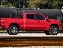 3.5 Inch Lift Kit Red Chevy Silverado 1500 2WD/4WD (2019-2024) Rough Country