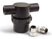 Water/Methanol Injection Inline Filter 1/4 Inch Inlet/Outlet Tubing AEM Electronics