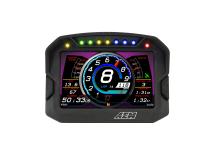 CD-5 Carbon Non-Logging/Non GPS Display 5-inch diagonal screen, carbon fiber composite enclosure, wiring harness included AEM Electronics