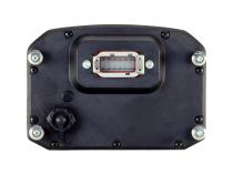 CD-5FL Carbon Flat Panel Logging Display 5-inch diagonal screen, carbon fiber enclosure, wiring harness included, Does Not Include Buttons (See PN 30-3610) AEM Electronics
