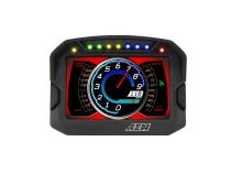 CD-5L Carbon Logging Display 5-inch diagonal screen, carbon fiber composite enclosure, wiring harness included AEM Electronics
