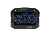 CD-5L Carbon Logging Display 5-inch diagonal screen, carbon fiber composite enclosure, wiring harness included AEM Electronics