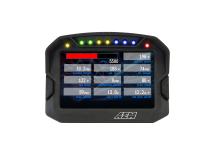 CD-5L Carbon Logging Display 5-inch diagonal screen, carbon fiber composite enclosure, wiring harness included AEM Electronics