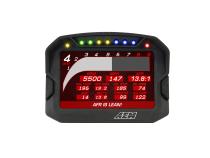 CD-5L Carbon Logging Display 5-inch diagonal screen, carbon fiber composite enclosure, wiring harness included AEM Electronics