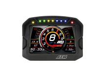 CD-5L Carbon Logging Display 5-inch diagonal screen, carbon fiber composite enclosure, wiring harness included AEM Electronics