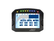 CD-5L Carbon Logging Display 5-inch diagonal screen, carbon fiber composite enclosure, wiring harness included AEM Electronics