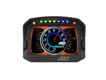 CD-5L Carbon Logging Display 5-inch diagonal screen, carbon fiber composite enclosure, wiring harness included AEM Electronics