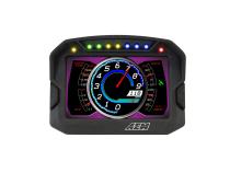 CD-5G Carbon Non-Logging Display with Internal GPS 5-inch diagonal screen, carbon fiber composite enclosure, GPS antenna and wiring harness included AEM Electronics