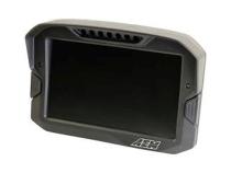 CD-7G Carbon Non-Logging Display with Internal GPS 7-inch diagonal screen, carbon fiber enclosure, GPS antenna and wiring harness included AEM Electronics