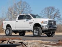 5 Inch Lift Kit Diesel Dual Rate Coils V2 14-18 Ram 2500 4WD Rough Country