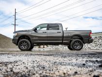 2.5 Inch Ram Leveling Kit w/ V2 Shocks Leaf Spring For 14-Up 2500/3500 4WD Rough Country