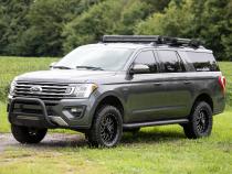 3 Inch Lift Kit UCA Red Ford Expedition 4WD (2018-2024) Rough Country