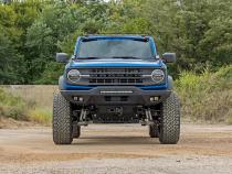 Hidden Winch Mount with 12000S Winch 21-Up Ford Bronco 4WD Rough Country