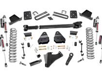 6 Inch Suspension Lift Kit w/Front Drive Shaft Vertex 17-19 F-250/350 4WD Diesel 4 Inch Axle w/Overloads Rough Country