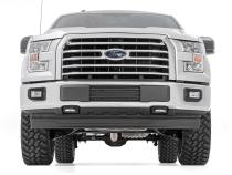 3.0 Inch Ford Bolt-On Arm Lift Kit w/ Vertex and V2 For 14-20 F-150 4WD Rough Country